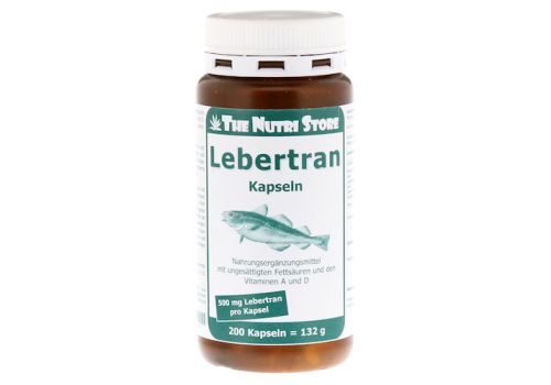 Lebertran 500 mg Kapseln – PZN 00134367 (PZN 00134367)