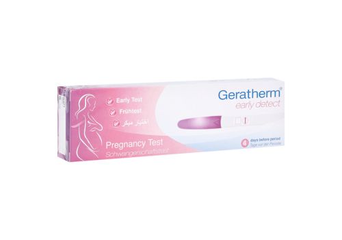 GERATHERM early detect Schwangerschafts-Frühtest – PZN 09263037 (PZN 09263037)