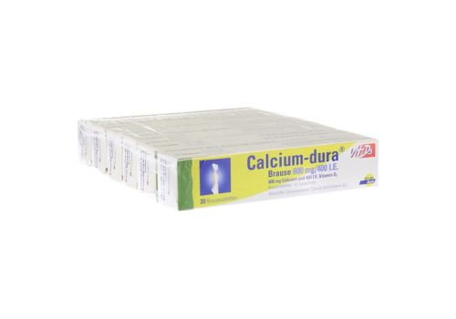 Calcium-dura Vit D3 Brause 600mg/400 I.E. – PZN 09911631 (PZN 09911631)