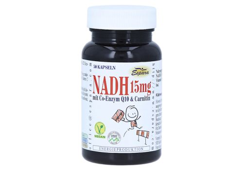 NADH 15 mg Kapseln – PZN 02017826 (PZN 02017826)