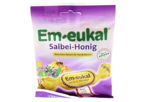 EM EUKAL Bonbons Salbei Honig zuckerhaltig – PZN 06464456 (PZN 06464456)