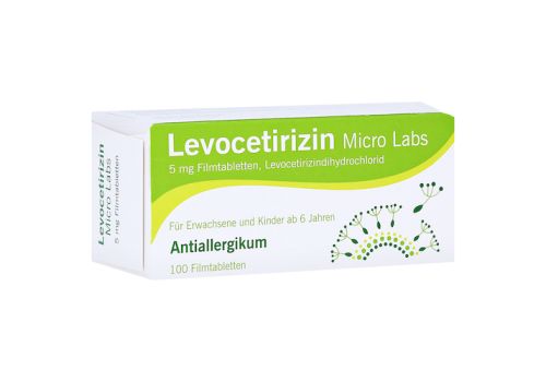 Levocetirizin Micro Labs 5mg – PZN 16821029 (PZN 16821029)