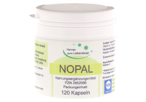 NOPAL Kaktus Vegi Kapseln – PZN 02652066 (PZN 02652066)