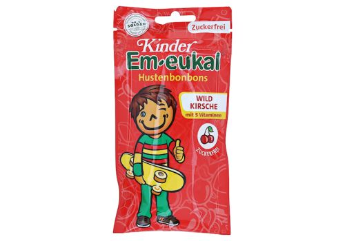 Em-eukal Kinder Bonbons Wildkirsche zuckerfrei – PZN 04252106 (PZN 04252106)