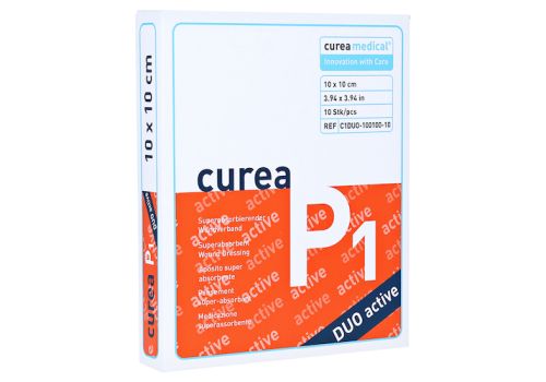 CUREA P1 duo active superabs.Wundaufl.10x10 cm – PZN 11346799 (PZN 11346799)