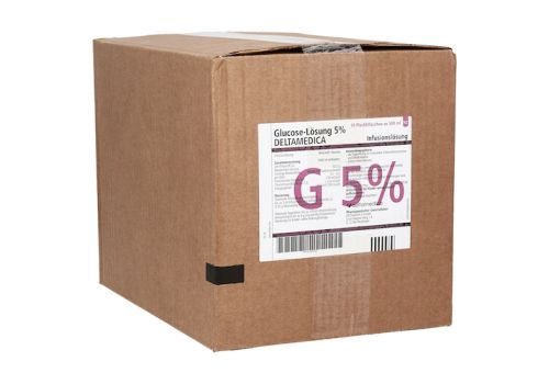 GLUCOSE 5% DELTAMEDICA Infusionslösung Plastikfl. – PZN 02349422 (PZN 02349422)