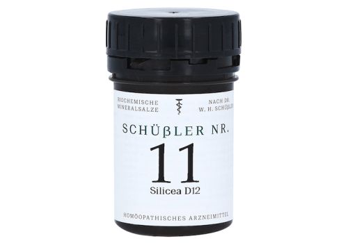 SCHÜSSLER Nr.11 Silicea D 12 Tabletten – PZN 13576871 (PZN 13576871)