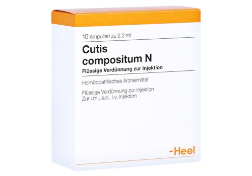 CUTIS compositum N Ampullen – PZN 01675355 (PZN 01675355)