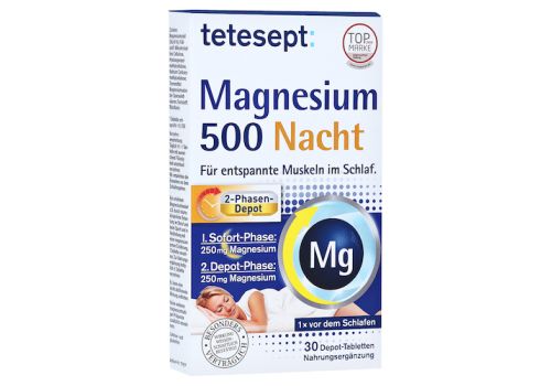 TETESEPT Magnesium 500 Nacht Tabletten – PZN 13166699 (PZN 13166699)