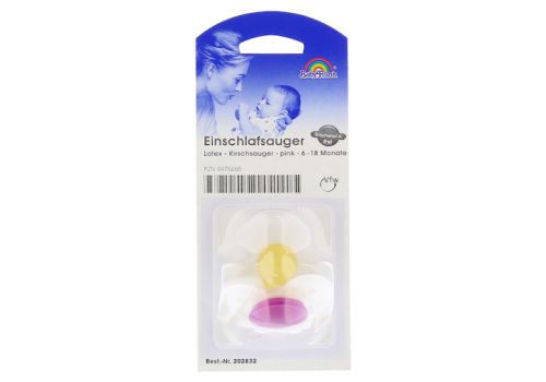 SAUGER Einschlaf Kirsche Latex o.Ring 6-18 M.pink – PZN 09475265 (PZN 09475265)