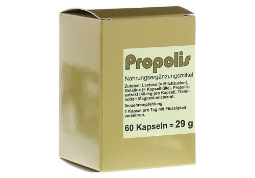 PROPOLIS KAPSELN – PZN 00004831 (PZN 00004831)