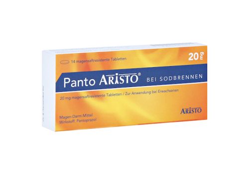 Panto Aristo bei Sodbrennen 20mg – PZN 07021927 (PZN 07021927)