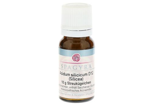 ACIDUM SILICICUM D 12 Globuli – PZN 11278997 (PZN 11278997)