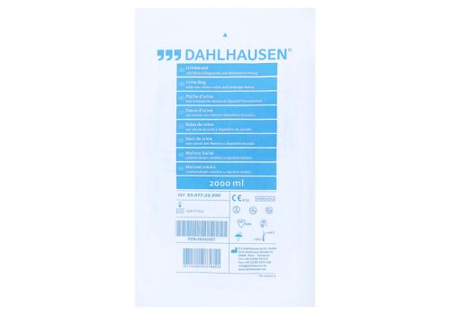 URINBEUTEL steril 2 l NRV m.Auslass – PZN 06643087 (PZN 06643087)