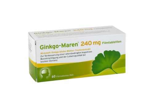 Ginkgo-Maren 240mg – PZN 12580480 (PZN 12580480)