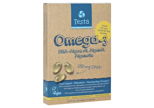 TESTA OMEGA-3 250 mg DHA Kapseln – PZN 15385365 (PZN 15385365)