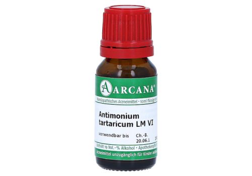 ANTIMONIUM TARTARICUM LM 6 Dilution – PZN 07539216 (PZN 07539216)