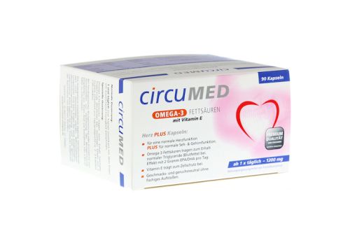 CIRCUMED Omega-3 Fettsäuren Kapseln – PZN 06485429 (PZN 06485429)