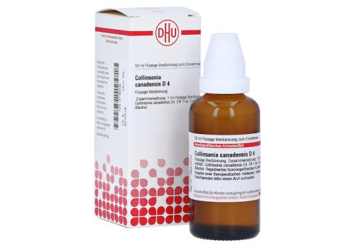 COLLINSONIA CANADENSIS D 4 Dilution – PZN 07165336 (PZN 07165336)