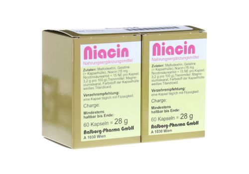 NIACIN KAPSELN – PZN 00156156 (PZN 00156156)