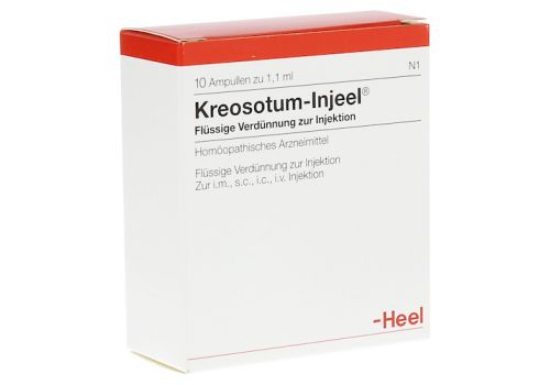 KREOSOTUM INJEEL Ampullen – PZN 00597009 (PZN 00597009)