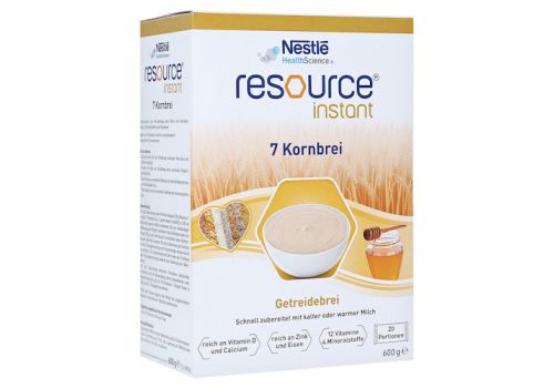 RESOURCE Instant 7-Korn Brei Pulver – PZN 00750178 (PZN 00750178)