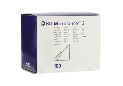 BD MICROLANCE Kanüle 22 G 1 0,7x25 mm – PZN 03087013 (PZN 03087013)