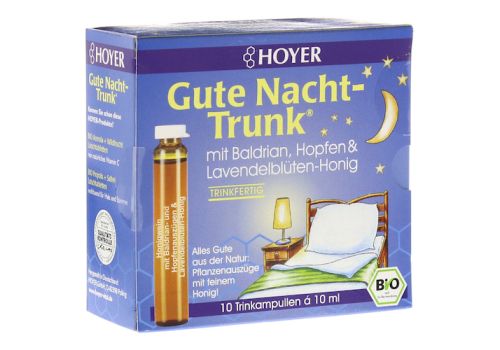 HOYER Gute Nacht Trunk Trinkampullen – PZN 02002747 (PZN 02002747)