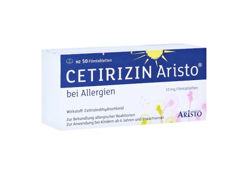 Cetirizin Aristo bei Allergien 10mg – PZN 09703275 (PZN 09703275)