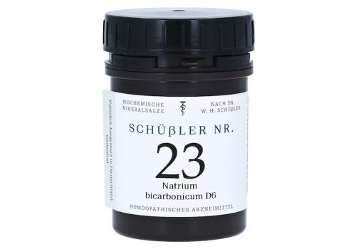 SCHÜSSLER Nr.23 Natrium bicarbonicum D 6 Tabletten – PZN 11031966 (PZN 11031966)