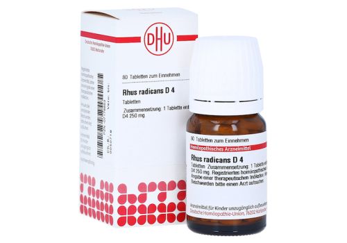 RHUS RADICANS D 4 Tabletten – PZN 07178853 (PZN 07178853)