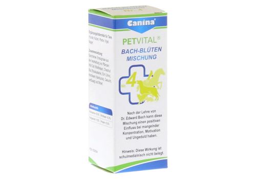 PETVITAL Bachblüten Nr.4 Globuli vet. – PZN 10528564 (PZN 10528564)