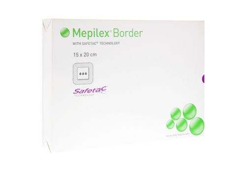 MEPILEX Border Schaumverband 15x20 cm – PZN 09062741 (PZN 09062741)