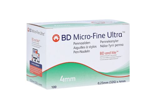 BD MICRO-FINE ULTRA Pen-Nadeln 0,23x4 mm – PZN 10517388 (PZN 10517388)