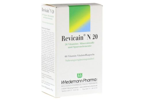 REVICAIN N 20 Kapseln – PZN 00602236 (PZN 00602236)