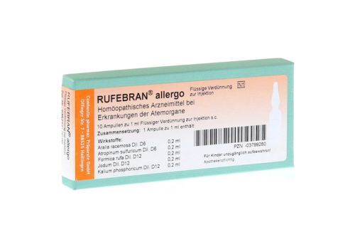 RUFEBRAN allergo Ampullen – PZN 03799280 (PZN 03799280)