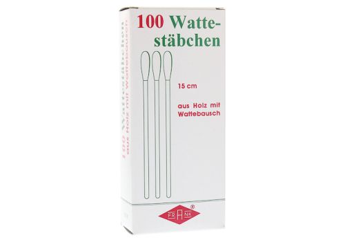 WATTESTÄBCHEN Holz 15 cm m.Wattebausch – PZN 03146709 (PZN 03146709)