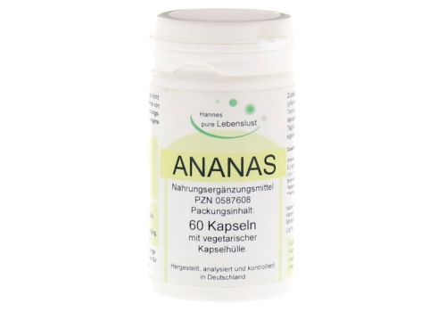 ANANAS ENZYME Kapseln – PZN 00587608 (PZN 00587608)