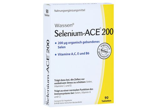 SELENIUM ACE 200 Tabletten – PZN 16815460 (PZN 16815460)