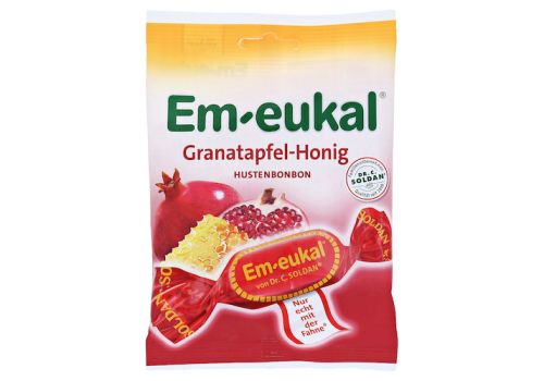 EM EUKAL Bonbons Granatapfel-Honig zuckerhaltig – PZN 11112794 (PZN 11112794)