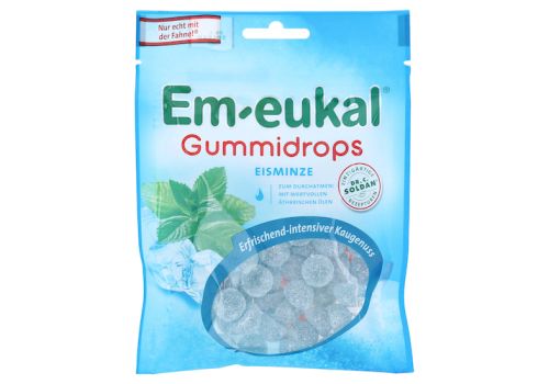 EM EUKAL Gummidrops Eisminze zuckerhaltig – PZN 06052423 (PZN 06052423)