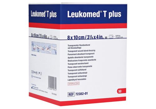 LEUKOMED transp.plus sterile Pflaster 8x10 cm – PZN 01051063 (PZN 01051063)