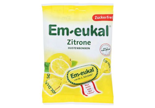 EM EUKAL Bonbons Zitrone zuckerfrei – PZN 03165977 (PZN 03165977)