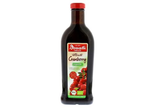 DONATH Vollfrucht Cranberry ungesüßt Bio – PZN 09781246 (PZN 09781246)