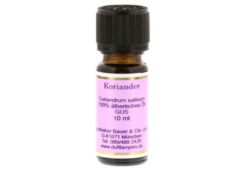 KORIANDER 100% ätherisches Öl – PZN 07204579 (PZN 07204579)