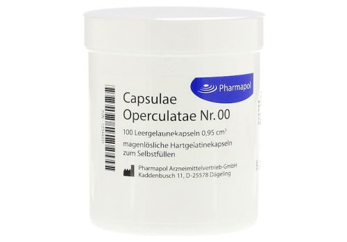 CAPSULAE Operculatae Kapseln Nr.00 0,95 – PZN 12344331 (PZN 12344331)