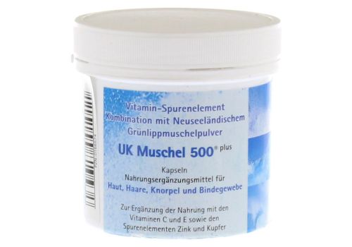 UK Muschel 500 Kapseln – PZN 00166574 (PZN 00166574)