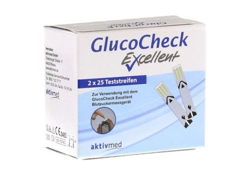 Gluco Check Excellent Teststreifen – PZN 09121082 (PZN 09121082)