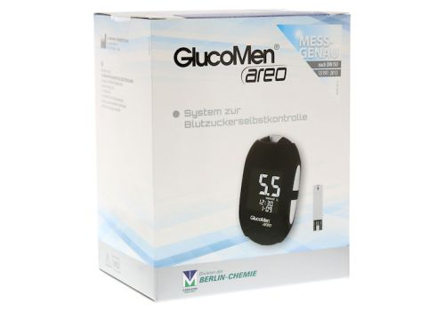 GLUCOMEN areo Blutzuckermessgerät Set mmol/l – PZN 10382215 (PZN 10382215)