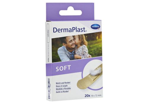 DERMAPLAST SOFT Pflasterstrips 19x72 mm – PZN 12654132 (PZN 12654132)